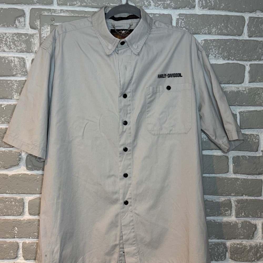 Harley Davidson button up